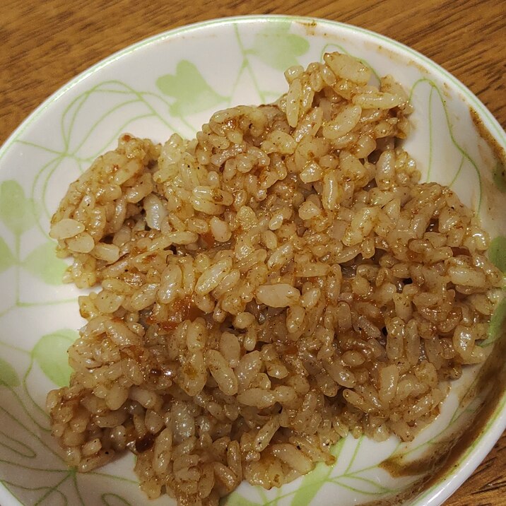 余ったカレーでチャーハン